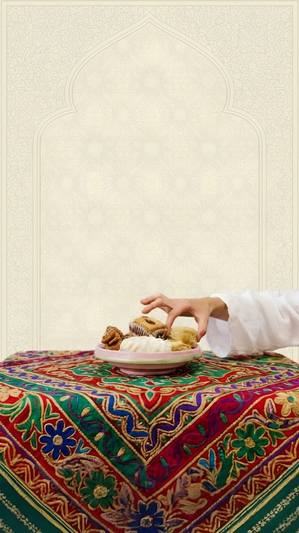 Design for Eid al-Fitr Empty Card, download and edit for free design template - Eid al-Fitr, Empty Cards from the Andalusi design app
