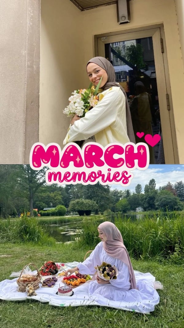Design March Highlights, download and edit for free design template - Month Highlights from the Andalusi design app