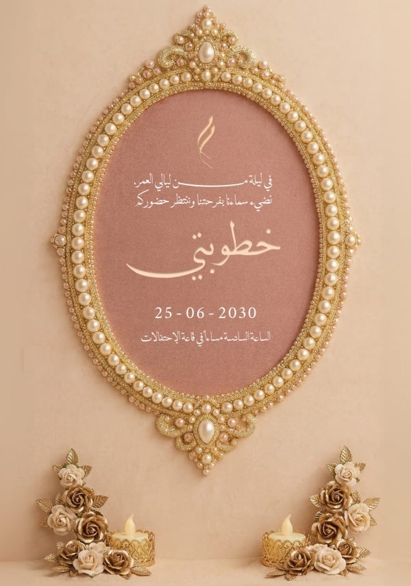 Design Engagement Invitation, download and edit for free design template - Engagement, Invitations from the Andalusi design app