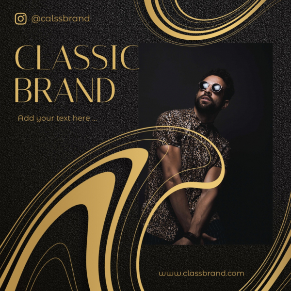 Elegant Design for Brand Marketing, download and edit for free design template - Marketing from the Andalusi design app