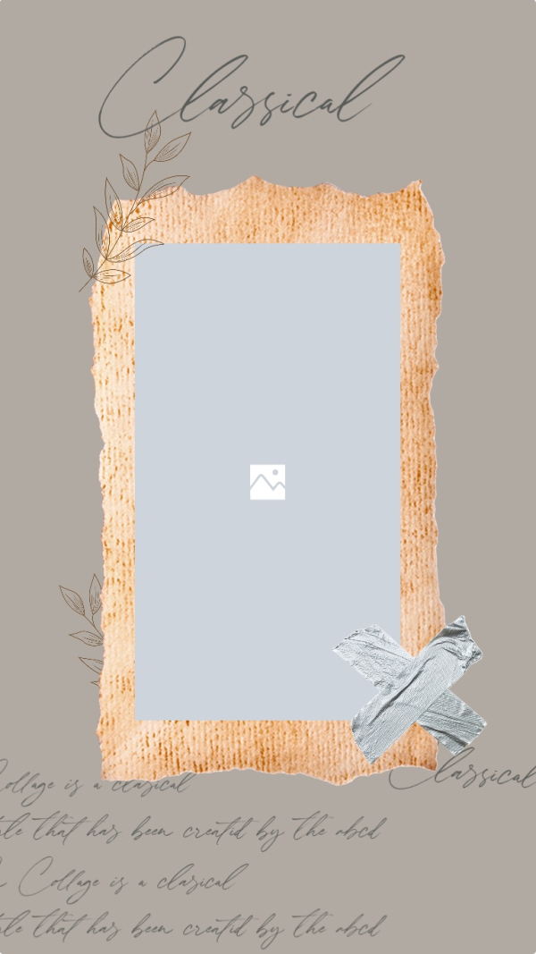 Design Classic Collage Frame, download and edit for free design template - Collage Frames from the Andalusi design app