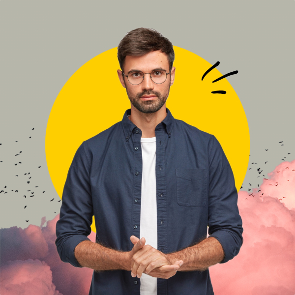 Professional Profile Design, download and edit for free design template - Profile from the Andalusi design app