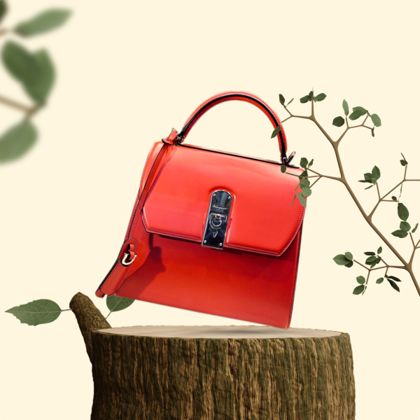 Elegant Red Handbag Design, download and edit for free design template - Marketing, Products from the Andalusi design app