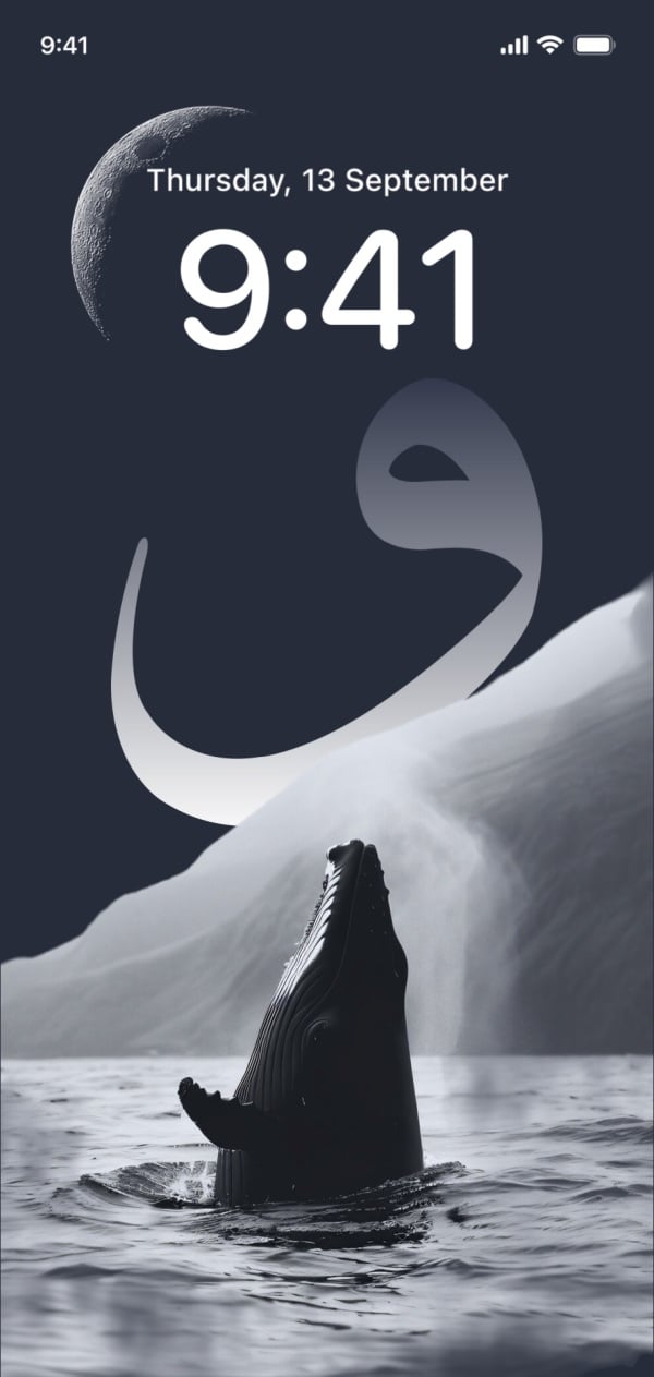 Design Whale Wallpaper, download and edit for free design template - Wallpapers from the Andalusi design app