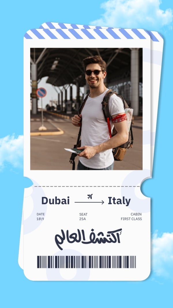 Travel Design, download and edit for free design template - Travel, Photo Collage from the Andalusi design app
