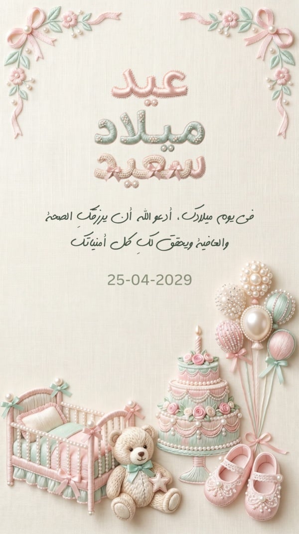 Design Birthday Greeting, download and edit for free design template - Birthday, Greeting from the Andalusi design app