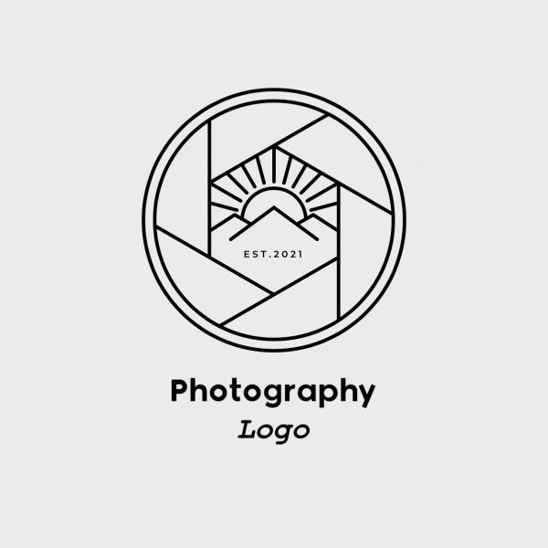 Photography Design, download and edit for free design template - Logos from the Andalusi design app