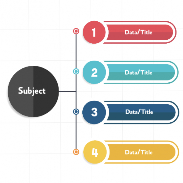 Design Infographic on Subject, download and edit for free design template - Infographic from the Andalusi design app