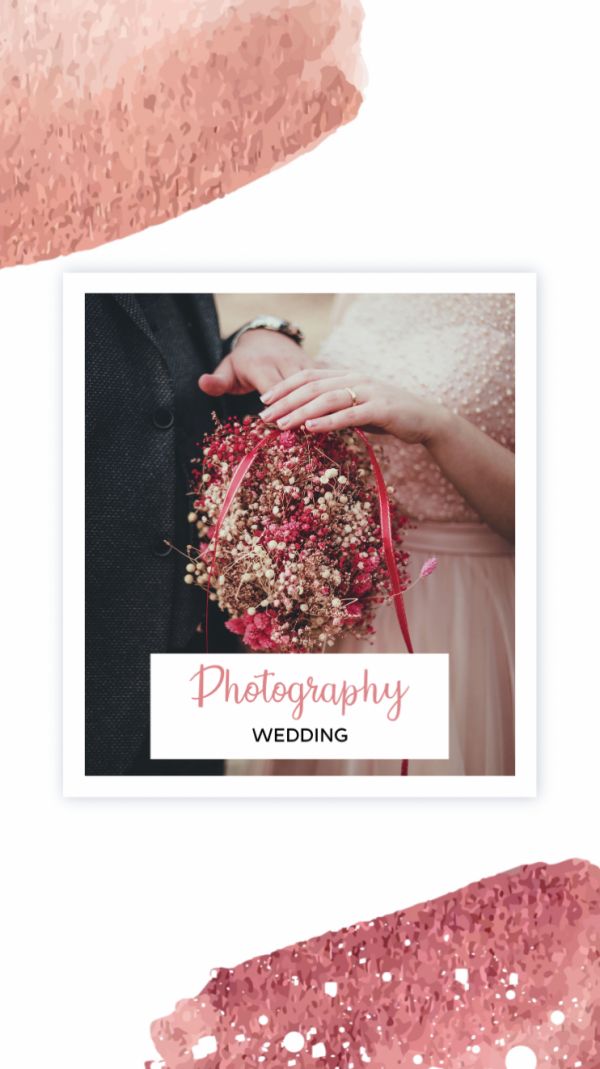 Wedding Design, download and edit for free design template - Story, Photography, Wedding from the Andalusi design app