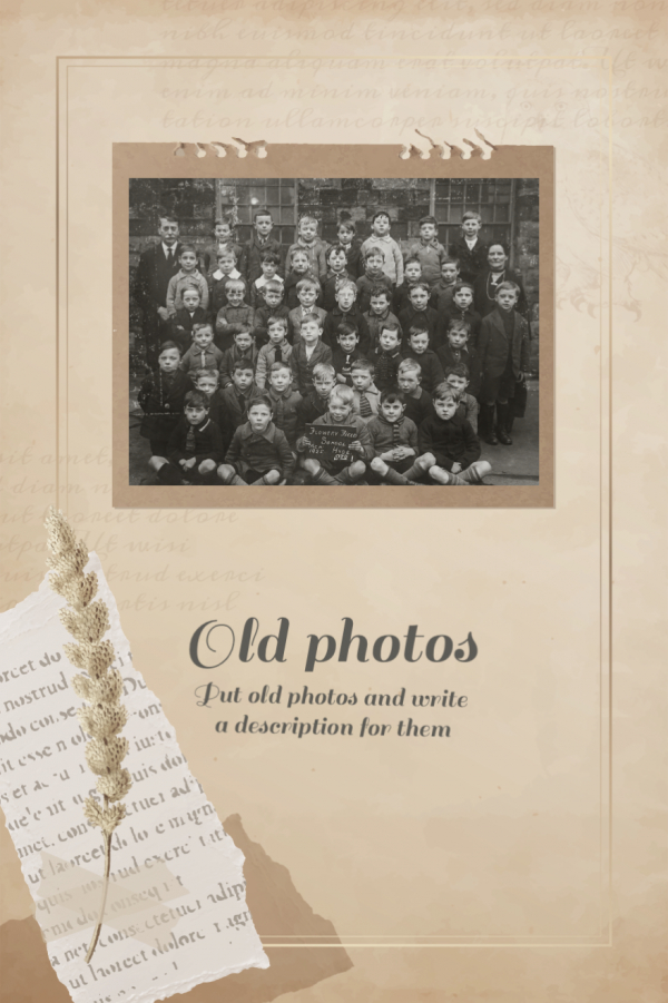 Old Photo Design, download and edit for free design template - Post, Photography from the Andalusi design app