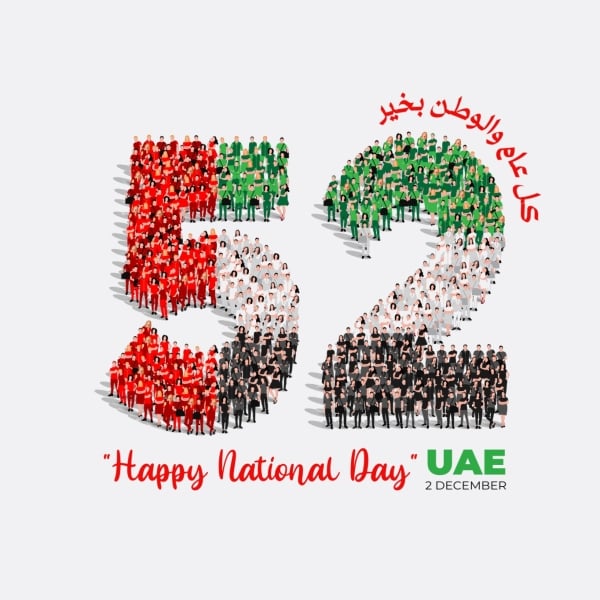 UAE National Day Design, download and edit for free design template - UAE National Day, Events from the Andalusi design app