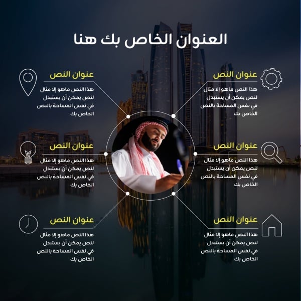 Professional Infographic Design, download and edit for free design template - Infographic from the Andalusi design app