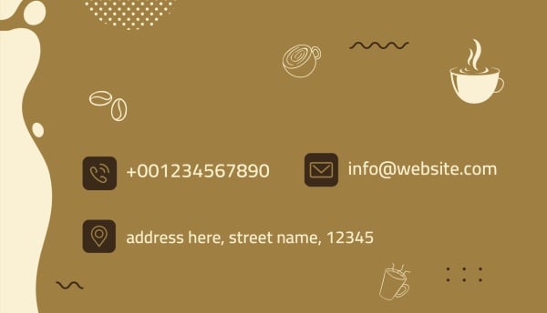 Elegant Business Card Design, download and edit for free design template - Business cards from the Andalusi design app