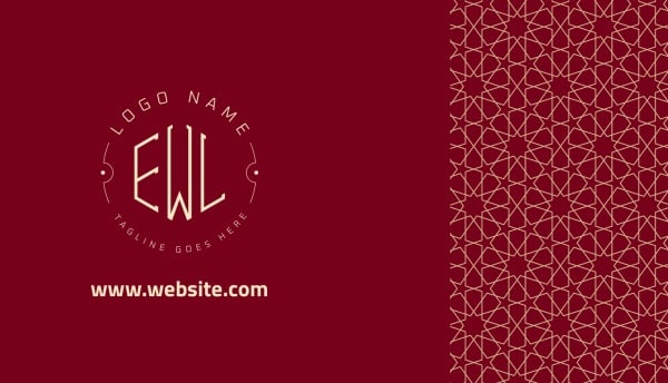 Elegant Business Card Design, download and edit for free design template - Business cards from the Andalusi design app