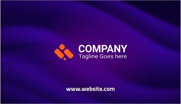 Elegant Business Card Design, download and edit for free design template - Business cards from the Andalusi design app