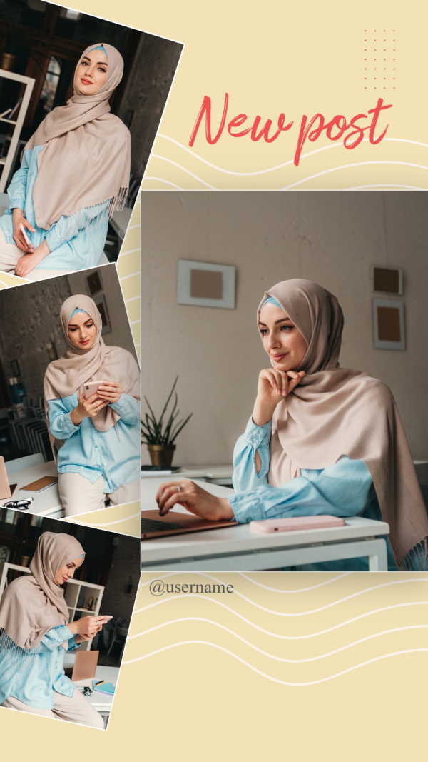 Design Portrait, download and edit for free design template - Story from the Andalusi design app