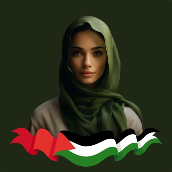 Design Profile, Palestine, download and edit for free design template - Profile, Palestine from the Andalusi design app