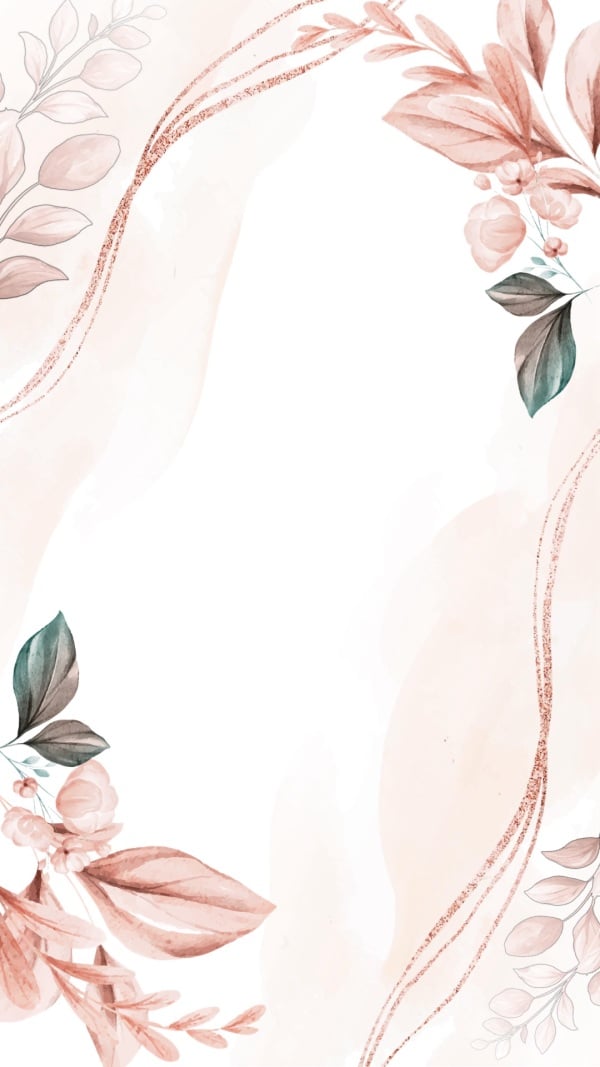 Design Empty Card with Floral Accents, download and edit for free design template - Invitation Empty Cards, Empty Cards from the Andalusi design app