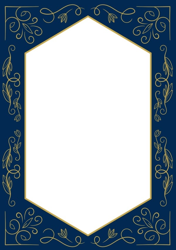 Design of a Decorative Card, download and edit for free design template - Cards, Empty Cards from the Andalusi design app