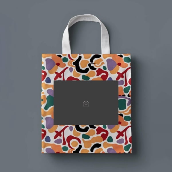 Colorful Shopping Bag Design, download and edit for free design template - Mockups from the Andalusi design app