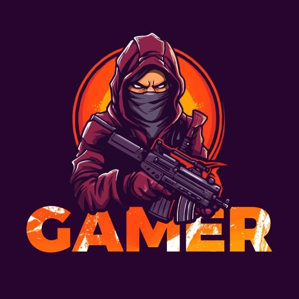 Design Logo for Gamer, download and edit for free design template - Logos from the Andalusi design app