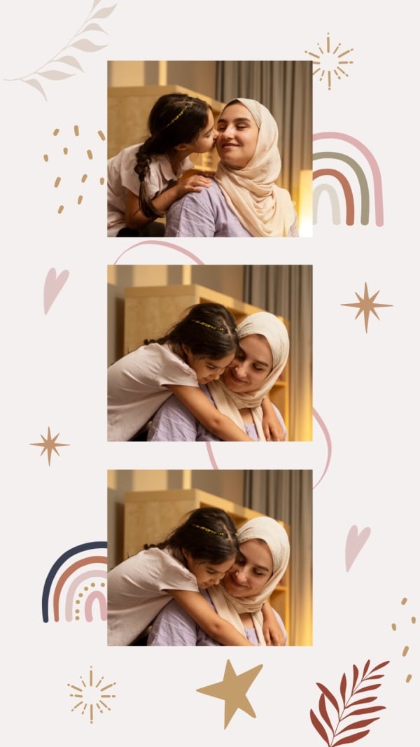 Design Photo Collage, download and edit for free design template - Photo Collage from the Andalusi design app