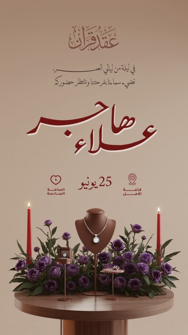 Design Engagement Invitation, download and edit for free design template - Engagement, Invitations from the Andalusi design app