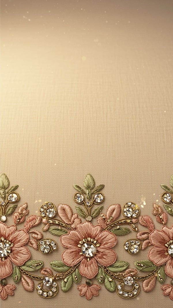 Design Invitation Empty Card with Floral Embellishments, download and edit for free design template - Invitation Empty Cards, Empty Cards from the Andalusi design app