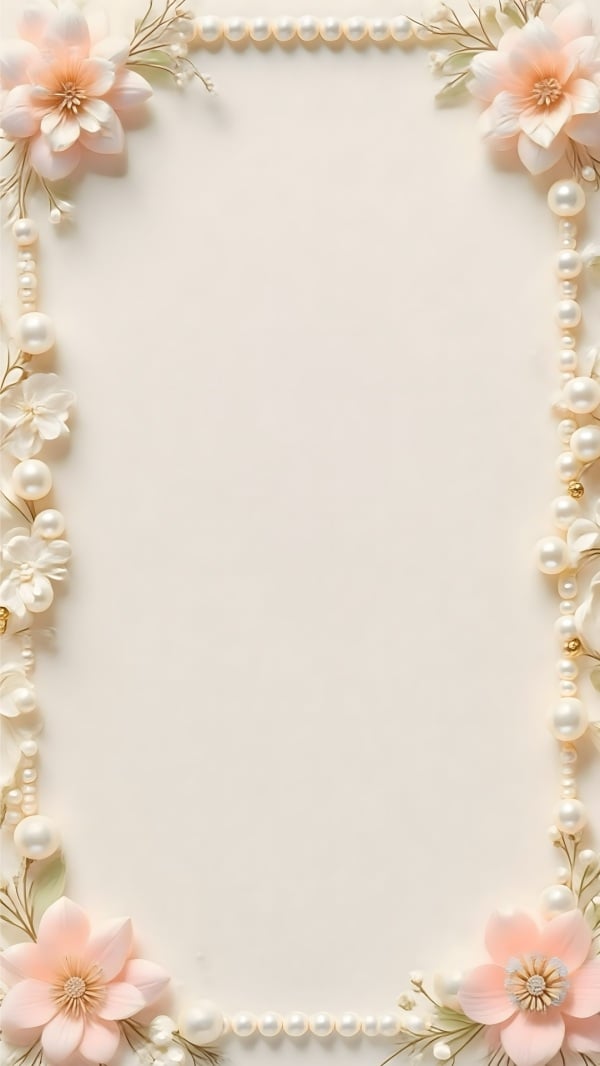 Design Empty Card with Floral Decoration, download and edit for free design template - Invitation Empty Cards, Empty Cards from the Andalusi design app