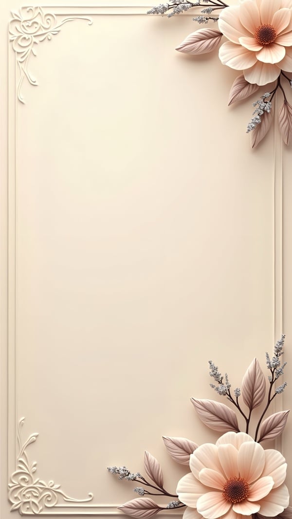 Design Invitation Empty Card, download and edit for free design template - Invitation Empty Cards, Empty Cards from the Andalusi design app