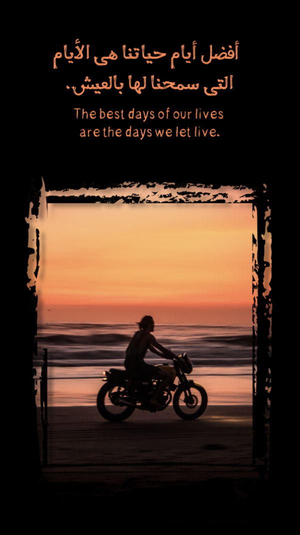 Design Quote: The Best Days of Our Lives, download and edit for free design template - Quotes, Story from the Andalusi design app