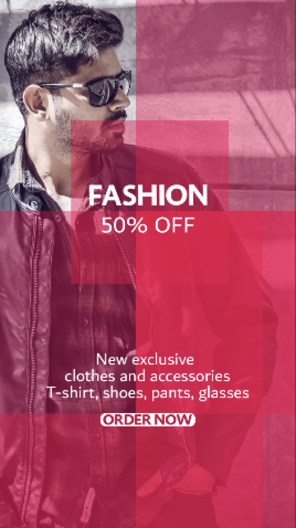 Fashion Design, download and edit for free design template - Story, Marketing from the Andalusi design app