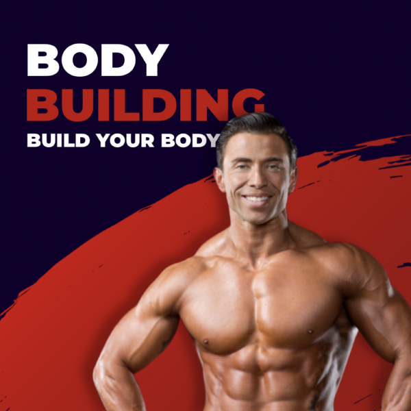 Bodybuilding Design, download and edit for free design template - Post, Sport from the Andalusi design app