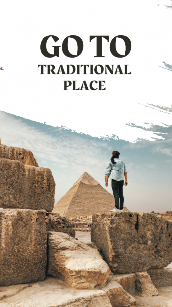 Design for Travel Story to a Traditional Place, download and edit for free design template - Story, Travel from the Andalusi design app
