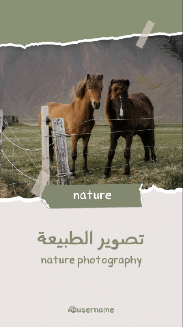 Design Nature Photography, download and edit for free design template - Story, Photography from the Andalusi design app