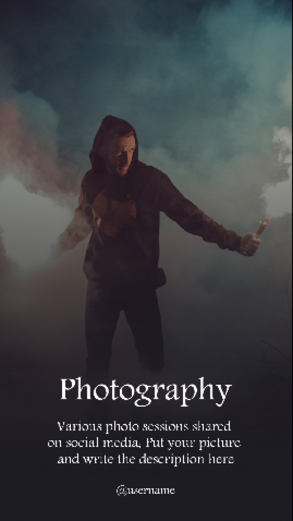Design of Artistic Photography, download and edit for free design template - Story, Photography from the Andalusi design app