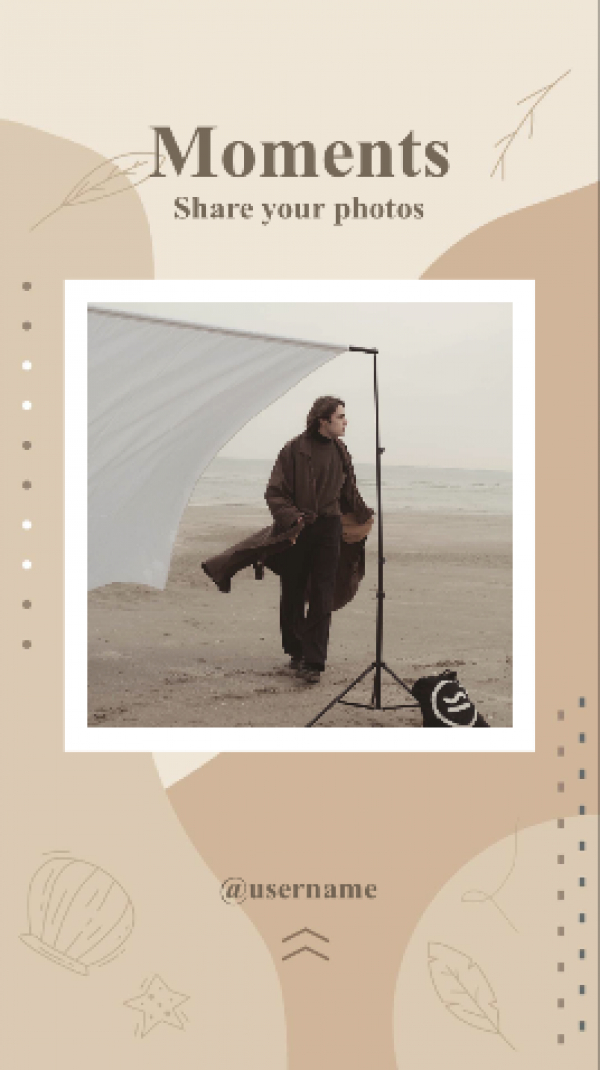 Moments Design, download and edit for free design template - Story, Photography from the Andalusi design app