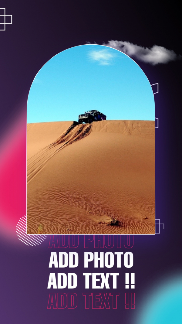 Design for Desert Adventure Photography, download and edit for free design template - Photography, Story from the Andalusi design app