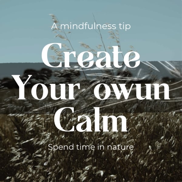 Design Mindfulness Tip, download and edit for free design template - Quotes Widgets from the Andalusi design app