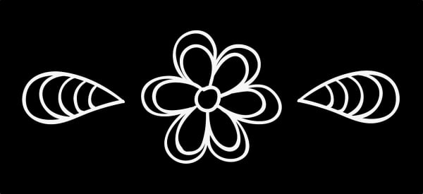 Design Lock Screen Widget with a Beautiful Flower, download and edit for free design template - Lock Screen Widgets from the Andalusi design app