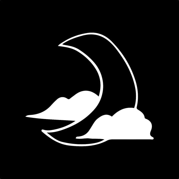 Design Lock Screen Widget with Waves and Clouds, download and edit for free design template - Lock Screen Widgets from the Andalusi design app