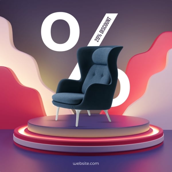 Design Comfortable Chair, download and edit for free design template - Products from the Andalusi design app