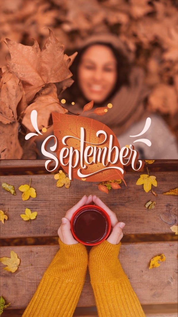 September Design, download and edit for free design template - Month Highlights from the Andalusi design app