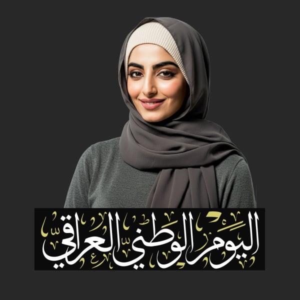 Iraqi National Day Design, download and edit for free design template - Iraqi National Day, Profile from the Andalusi design app