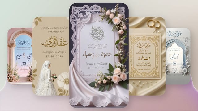 تصميم دعوات في أندلسي