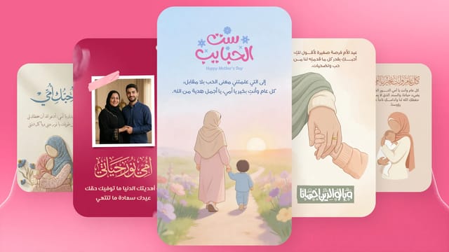 تصميم عيد الأم في أندلسي